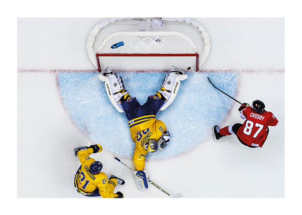 Poster Henrik Lundqvist OS Sotji 2014 No2