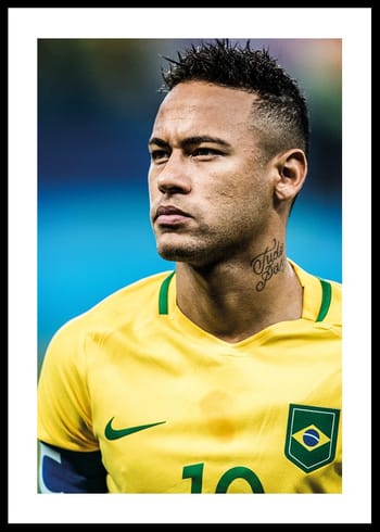 Poster Neymar Jr Brazil 2016