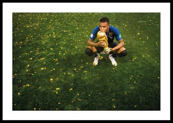 Plakāts Kylian Mbappé World Cup 2018