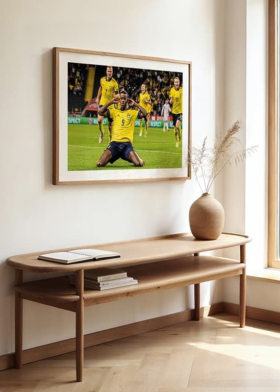 Poster Alexander Isak 2021 crossfade