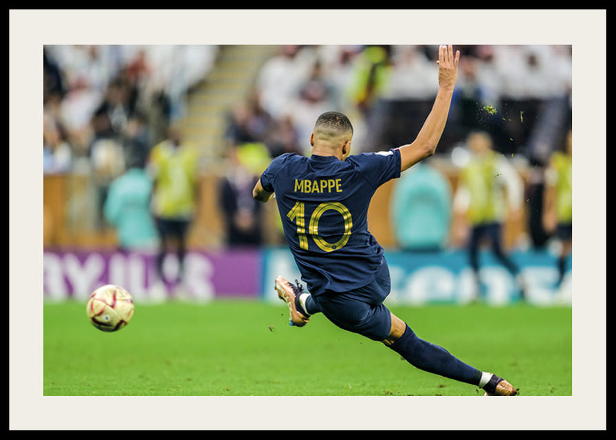 Kylian Mbappé fotbolls-VM Doha Qatar 2022-12