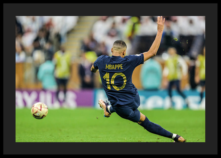 Kylian Mbappé fotbolls-VM Doha Qatar 2022-12