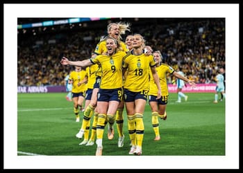Poster Fotbolls-VM Australien 2023
