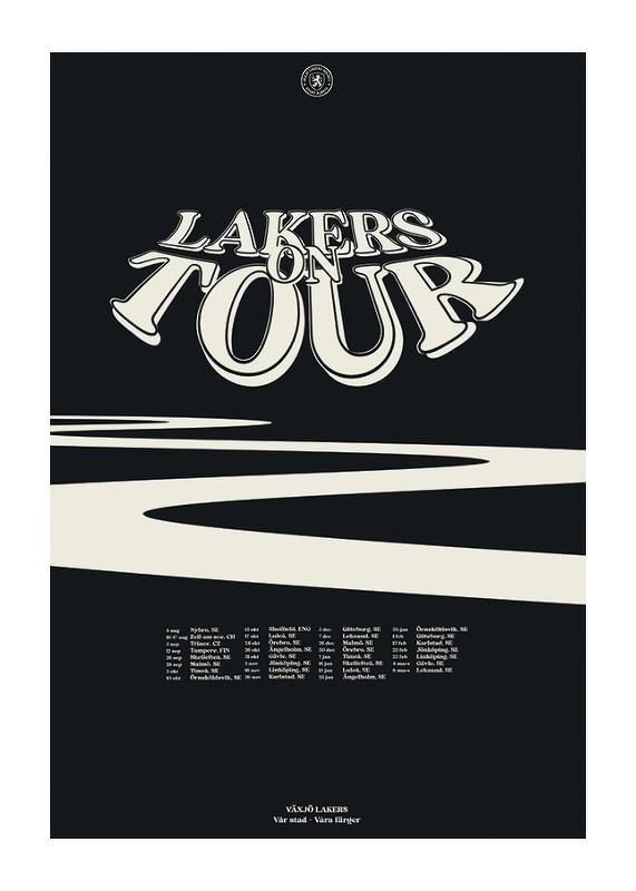 Poster Lakers On Tour 02