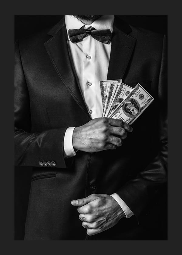 Poster Suits and Dollars