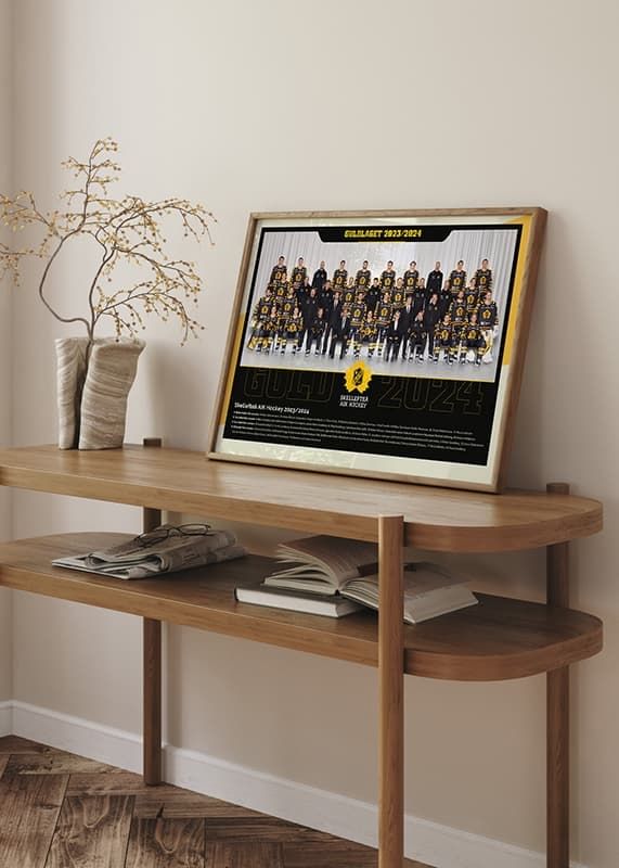 Poster Guldlaget 2024 Skellefteå AIK crossfade