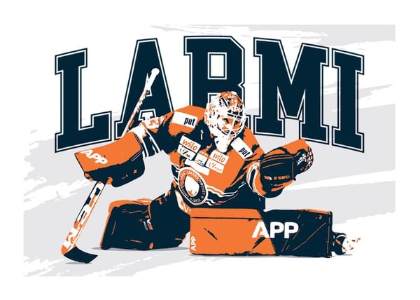 Poster Emil Larmi Sketch Växjö Lakers