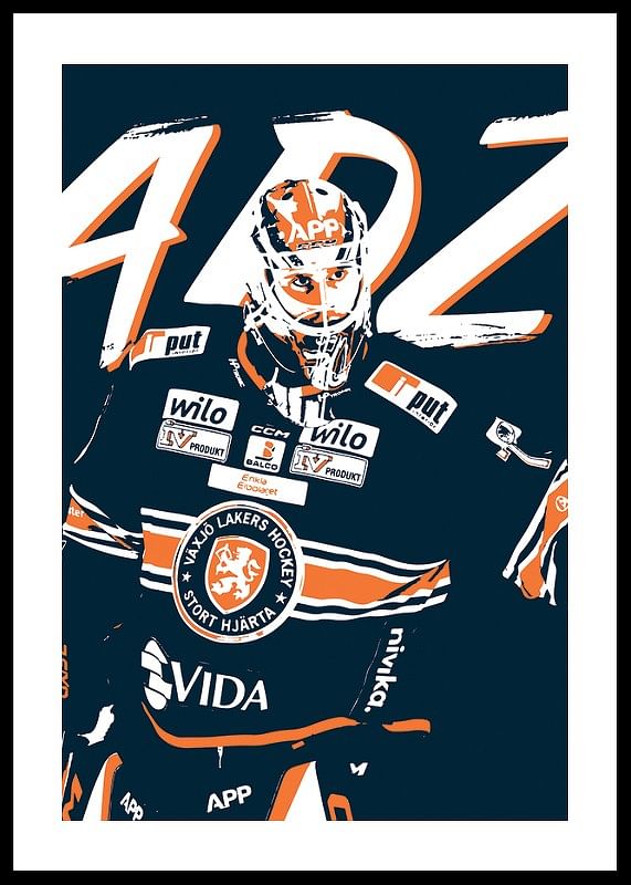 Adam Åhman Sketch Växjö Lakers-12