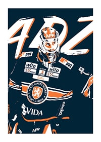 Adam Åhman Sketch Växjö Lakers-1