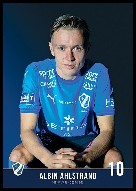 Albin Ahlstrand #10 Halmstads BK 2024-12
