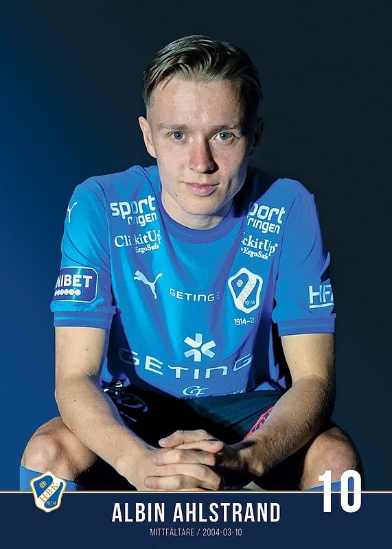 Albin Ahlstrand #10 Halmstads BK 2024-12