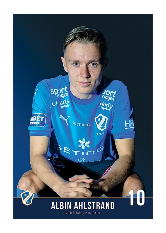Albin Ahlstrand #10 Halmstads BK 2024-12