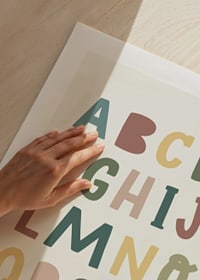 Poster met het alfabet voor kinderen-9