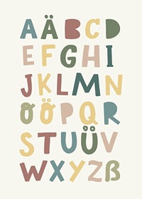 Alphabet Poster für Kinder-7