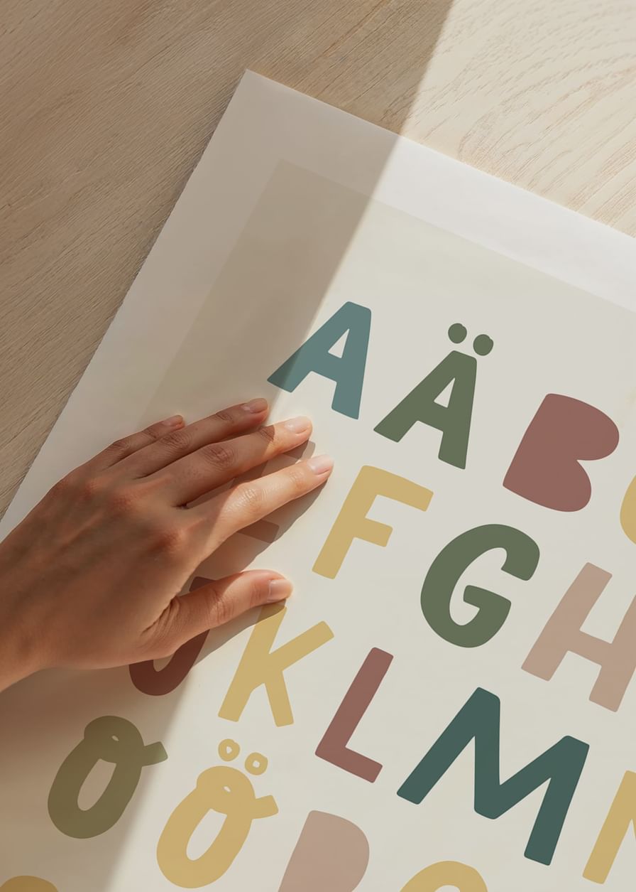 Alphabet Poster für Kinder-12