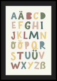 Alphabet Poster für Kinder-4