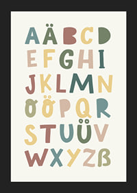 Alphabet Poster für Kinder-5