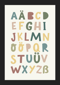 Alphabet Poster für Kinder-5