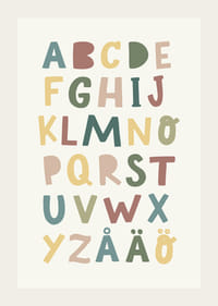 Aakkosjuliste lapsille-3