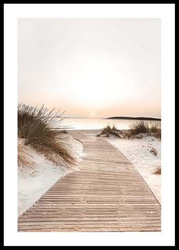 Plakat Sunset Dune Pathway