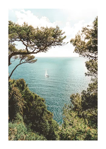 Poster Mediterranean Escape View