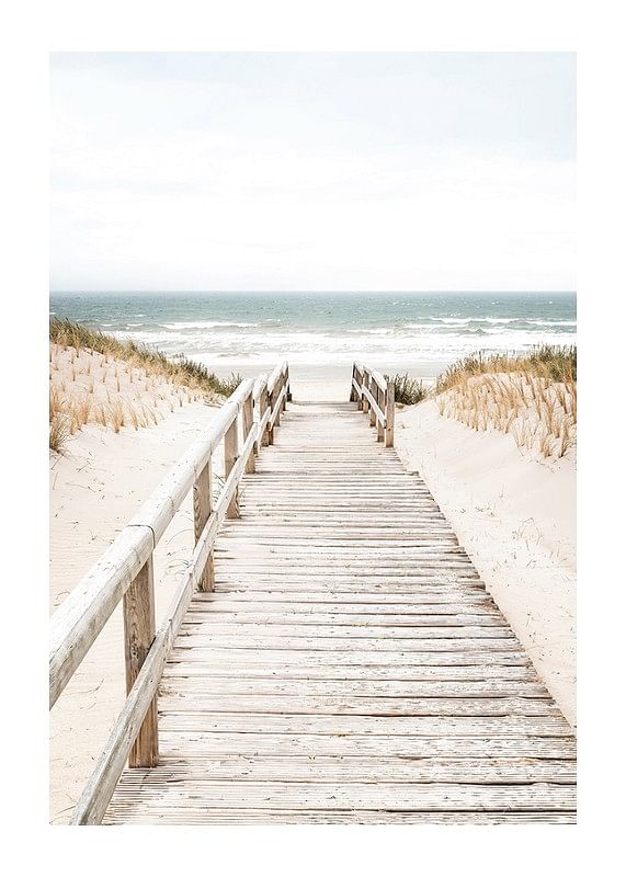 Plagát Oceanfront Pathway