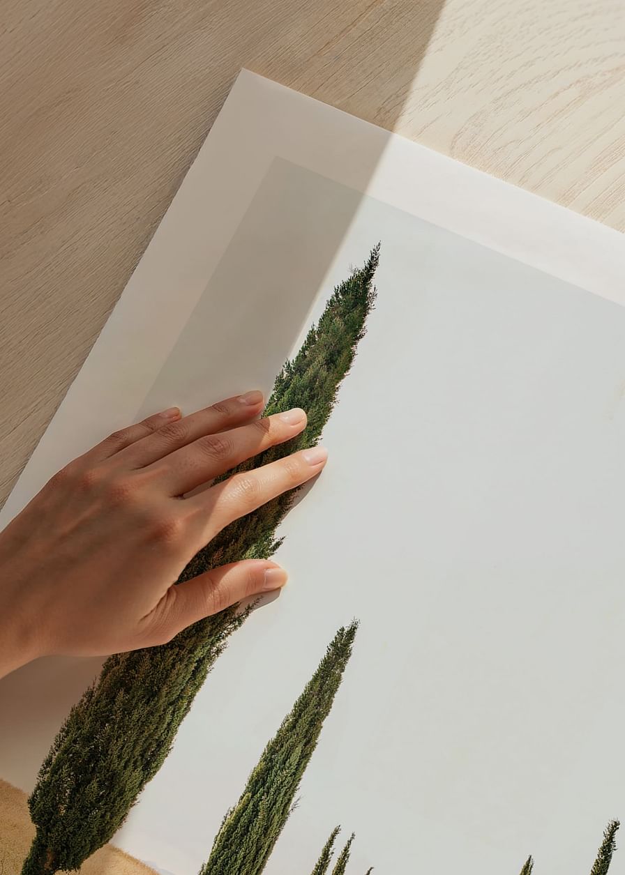 Poster cu o fotografie a unei idile toscane-12