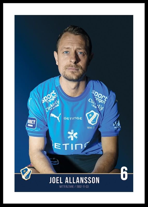 Joel Allansson #6 Halmstads BK 2024-12