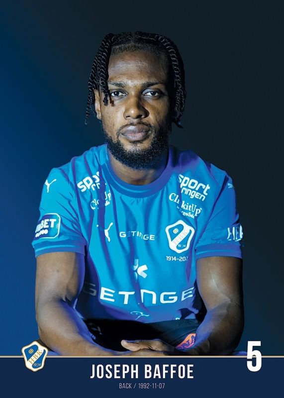 Joseph Baffoe #5 Halmstads BK 2024-12