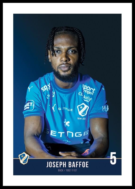 Joseph Baffoe #5 Halmstads BK 2024-12