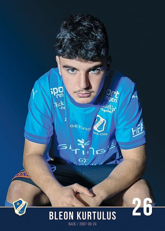 Bleon Kurtulus #26 Halmstads BK 2024-12