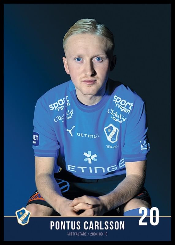 Pontus Carlsson #20 Halmstads BK 2024-12