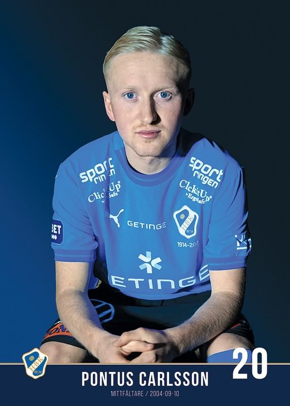 Pontus Carlsson #20 Halmstads BK 2024-12