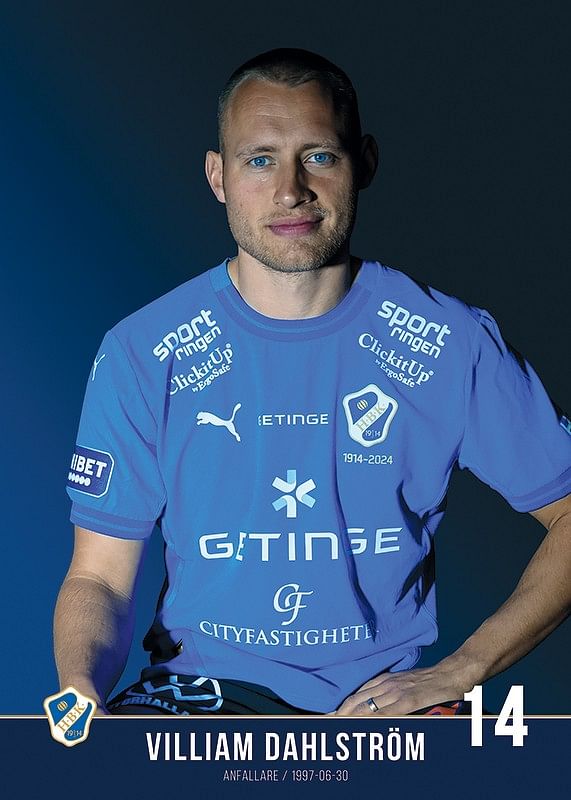 Villiam Dahlström #14 Halmstads BK 2024-12