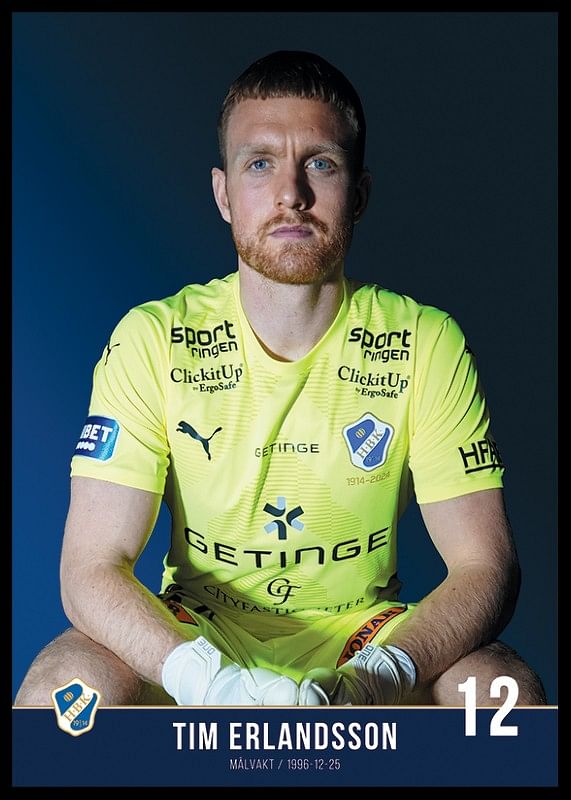 Tim Erlandsson #12 Halmstads BK 2024-12