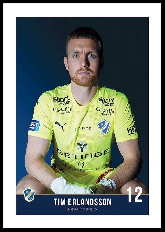 Tim Erlandsson #12 Halmstads BK 2024-12