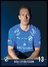 Gísli Eyjólfsson #13 Halmstads BK 2024-2