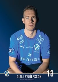 Gísli Eyjólfsson #13 Halmstads BK 2024-3