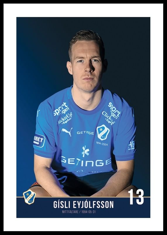 Gísli Eyjólfsson #13 Halmstads BK 2024-12
