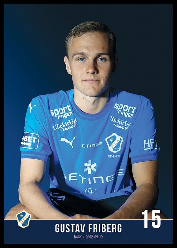 Gustav Friberg #15 Halmstads BK 2024-12