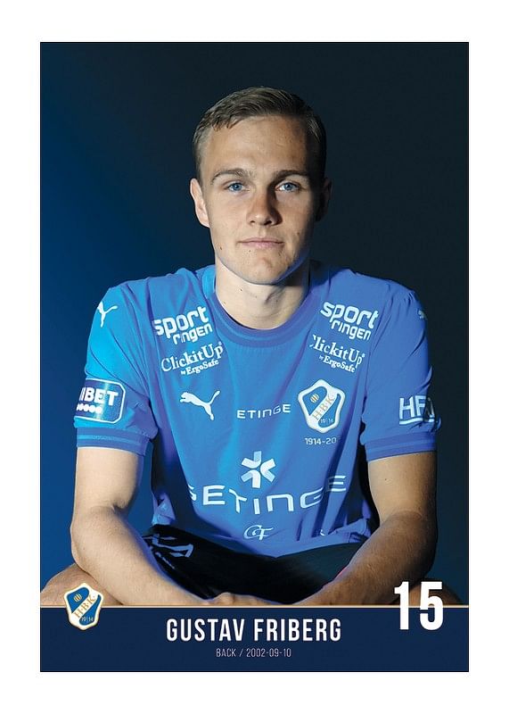 Gustav Friberg #15 Halmstads BK 2024-12