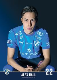 Alex Hall #22 Halmstads BK 2024-3