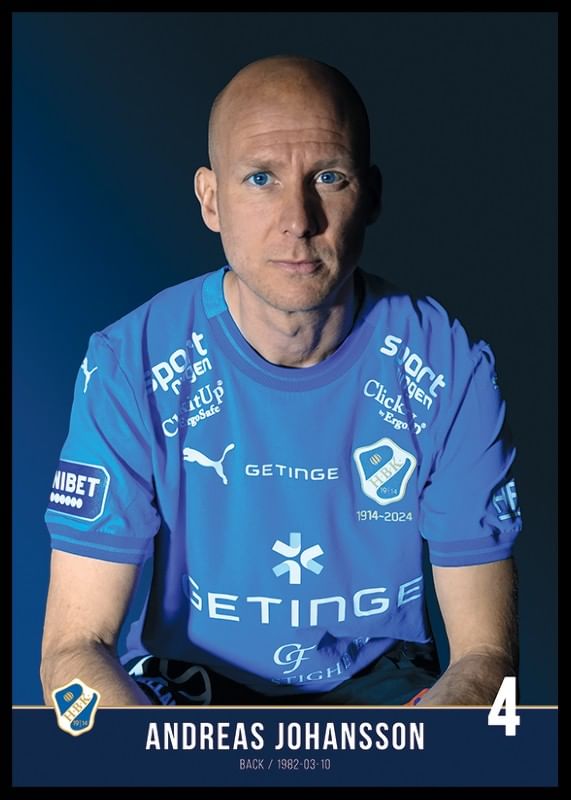Andreas Johansson #4 Halmstads BK 2024-12