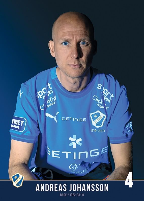 Andreas Johansson #4 Halmstads BK 2024-12