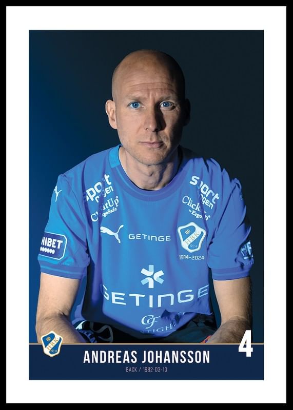 Andreas Johansson #4 Halmstads BK 2024-12