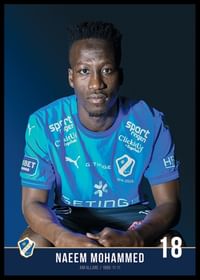 Naeem Mohammed #18 Halmstads BK 2024-2