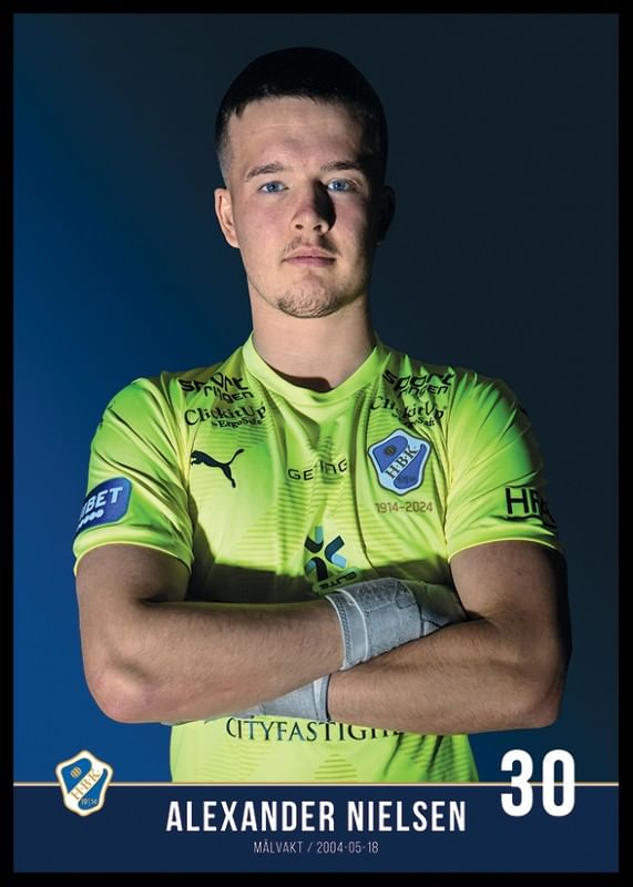 Alexander Nielsen #30 Halmstads BK 2024-12