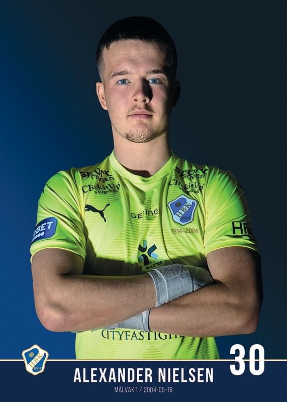 Alexander Nielsen #30 Halmstads BK 2024-12