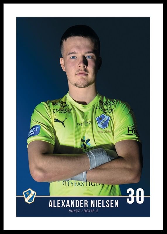 Alexander Nielsen #30 Halmstads BK 2024-12
