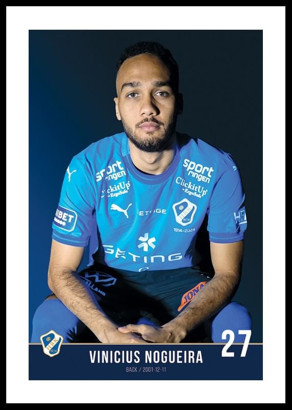 Vinicius Nogueira #27 Halmstads BK 2024-12